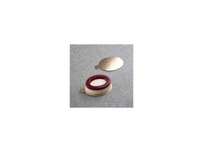 Oval Gold Board 95mmx55mm 20 pack